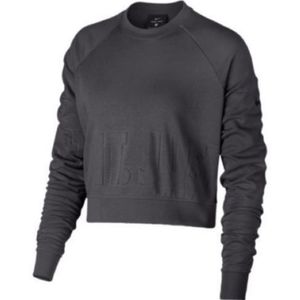 🎁 Nike Versa cropped embossed sweatshirt